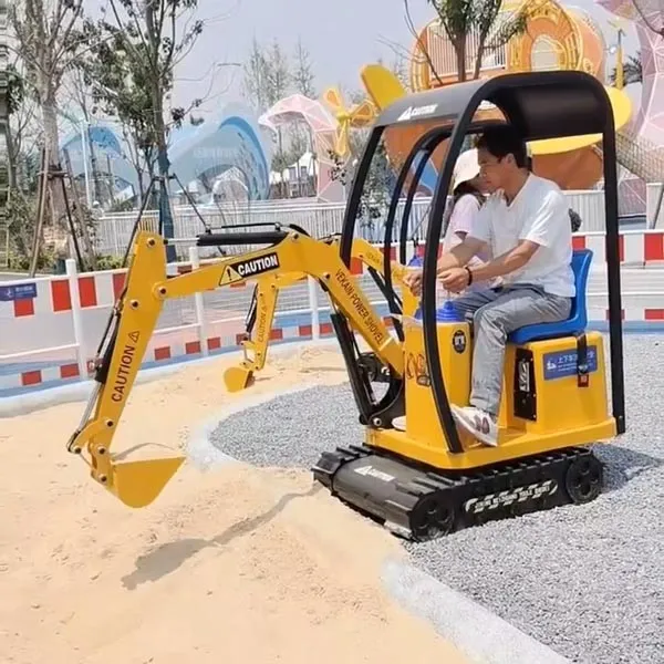 Amusement Park Mini Excavator Ride